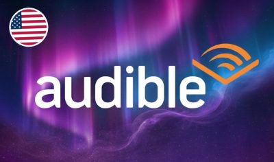 Audible US – 40 Credits/Titles