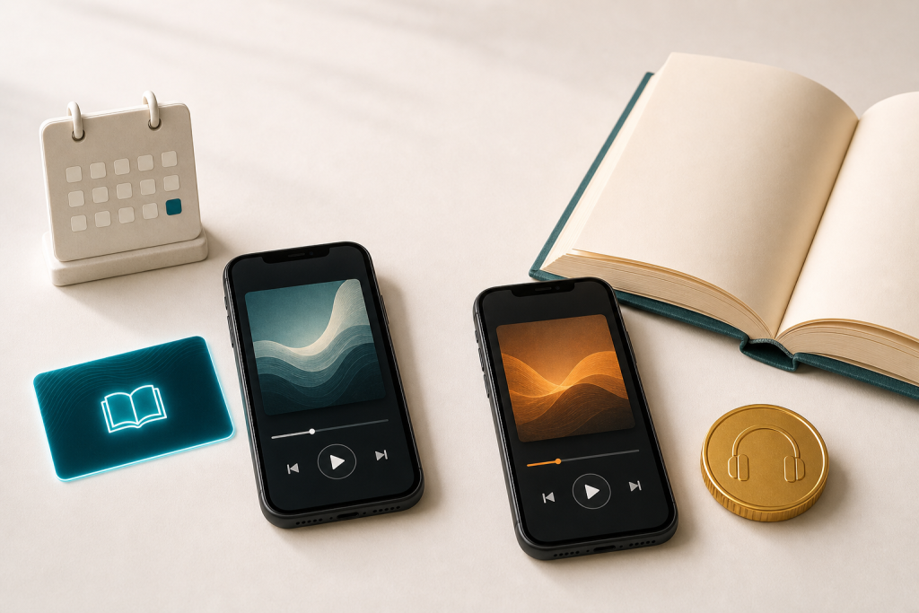 Audible Standard and Premium membership differences
